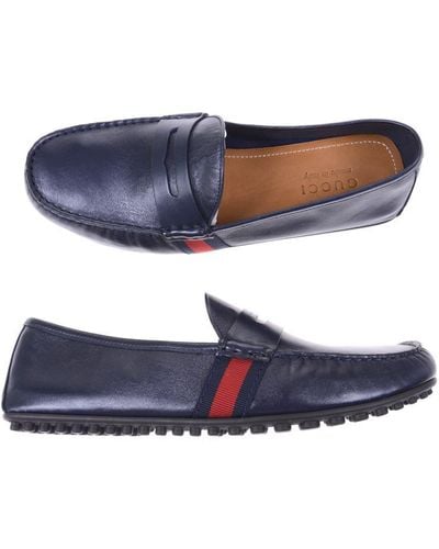 Gucci Moccasin Shoes - Blue