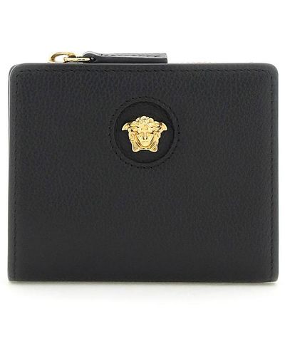 Versace Medusa Bifold Wallet - Black