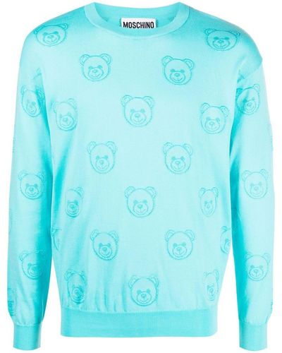 Moschino Jumpers - Blue