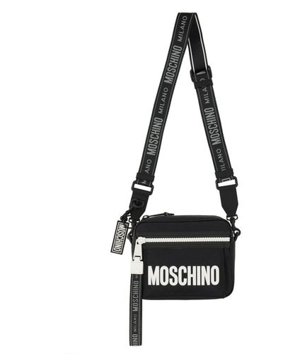 Moschino Shoulder Bag With Logo - White