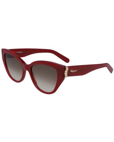 Ferragamo Salavore Sf969S Sunglasses - Red
