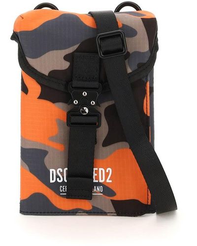 DSquared² Utility Shoulder Bag - Multicolor
