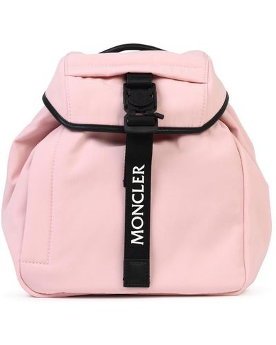 Moncler Trick Nylon Backpack - Pink