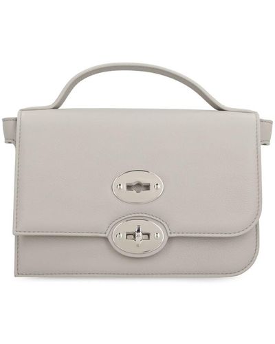 Zanellato Ella Leather Handbag - Grey