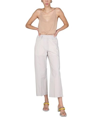 Alysi Poplin Trousers - White