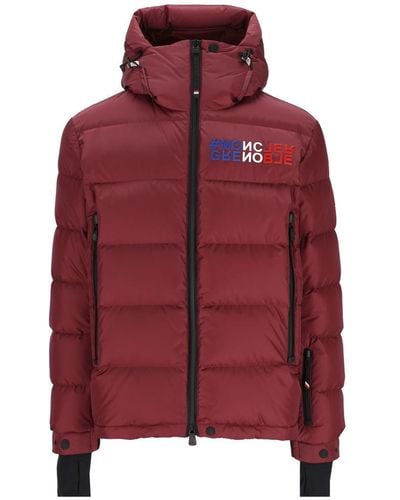 3 MONCLER GRENOBLE Isorno Down Jacket - Red