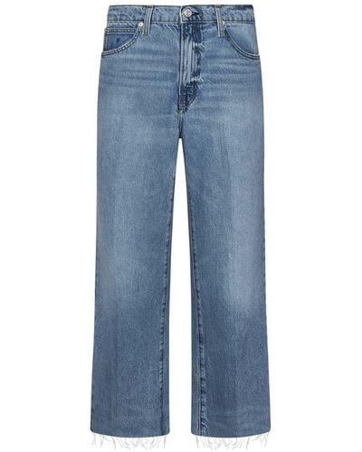 FRAME Denim The Relaxed Straight Jeans - Blue