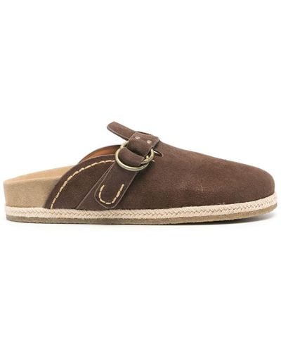 Polo Ralph Lauren Turbach Clog-Sandals-Slide Shoes - Brown