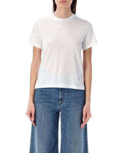 Thom Browne Relaxed Fit T-Shirt - Blue