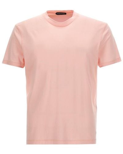 Tom Ford Lyoncell T-shirt Sweatshirt - Pink