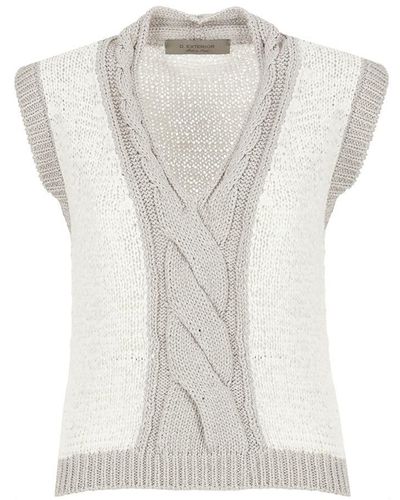 D.exterior Jumpers - White