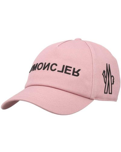 3 MONCLER GRENOBLE Baseball Cap - Pink