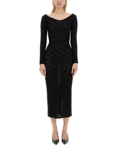 Dolce & Gabbana Long Dress - Black