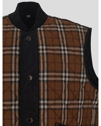 Burberry Jackets - Brown
