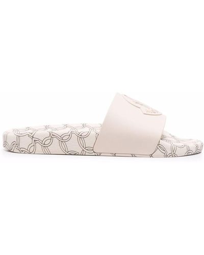 Moncler Flat Shoes White - Pink