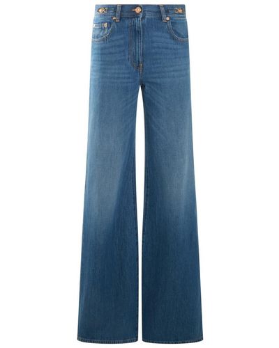 Versace Dark Cotton Jeans - Blue
