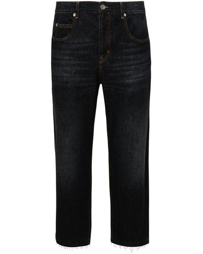 Isabel Marant Black Cotton Jelden Jeans