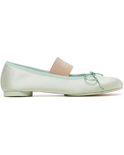 MM6 by Maison Martin Margiela Ballet Shoe Shoes - Green