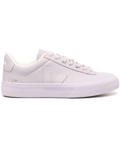 Veja Campo Leather Trainer - Pink