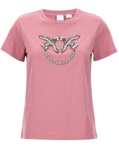 Pinko Quentin T-shirt - Pink