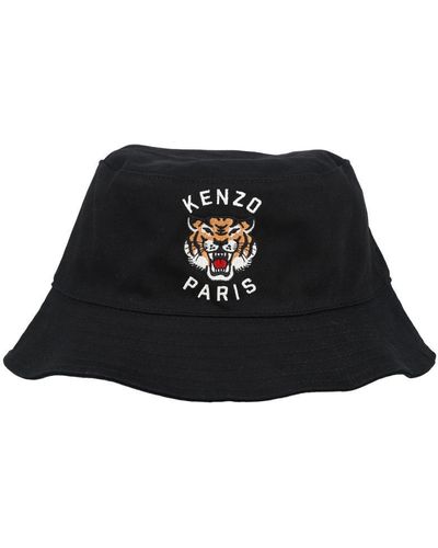 KENZO Varsity Bucket Hat - Black