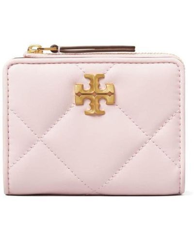 Tory Burch Kira Leather Bifold Wallet - Pink