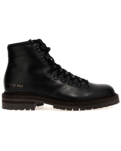 Common Projects Hiking Boots, Ankle Boots - Black