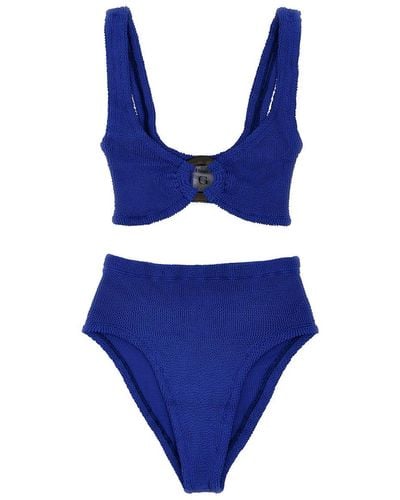 Hunza G Nadine Beachwear - Blue