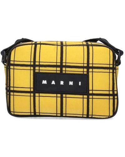 Marni 'puff' Camera Shoulder Bag - Yellow