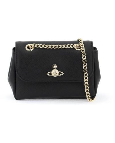 Vivienne Westwood Leather Mini Bag - Black