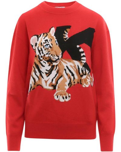 K KRIZIA Sweater - Red