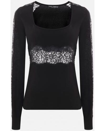 Dolce & Gabbana Sweaters - Black