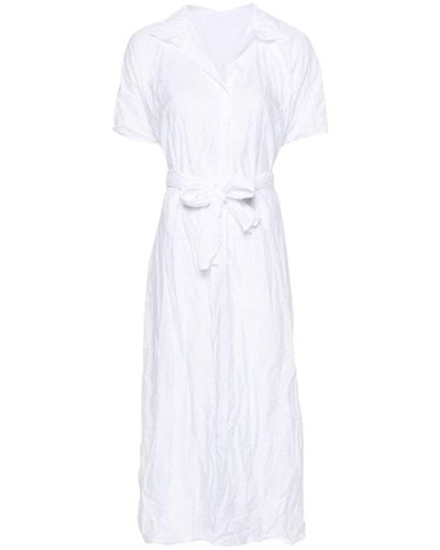 Daniela Gregis Cotton Short Dress - White