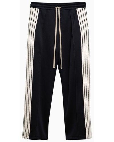 Fear Of God Striped And jogging Pants - Black