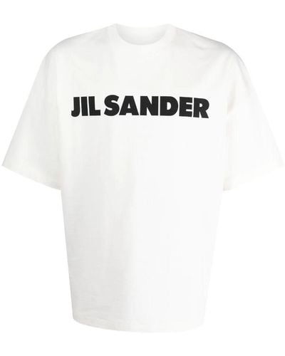 Jil Sander Logo-print Cotton T-shirt - White