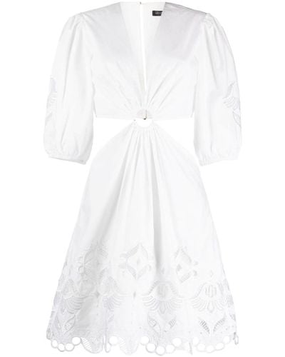 Liu Jo Dress Cut Out Details - White