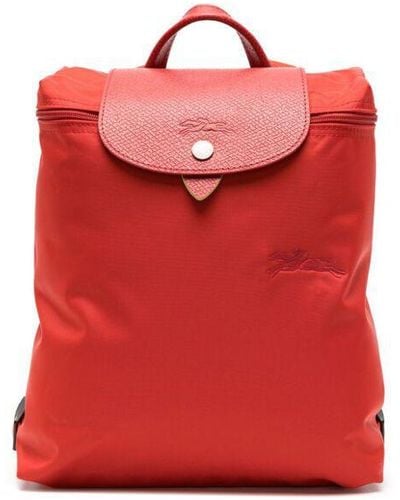 Longchamp Backpacks - Red