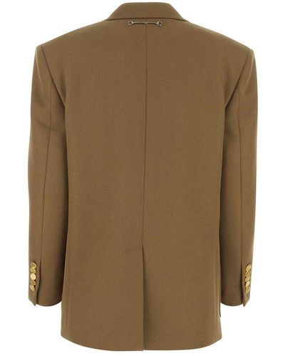 Gucci Single-breasted Jacket - Green
