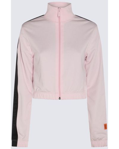 Heron Preston Pink Cotton And Nylon Blend Sweatshirt