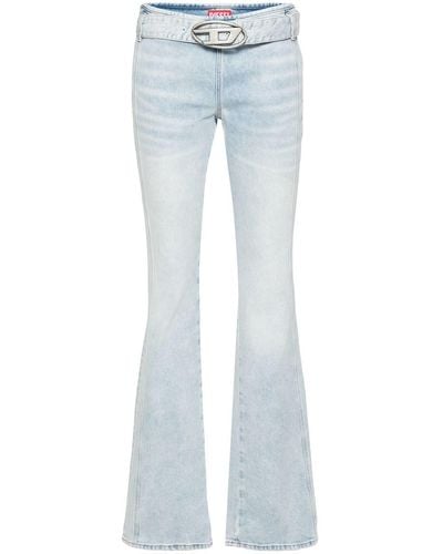 DIESEL Bootcut And Flare Jeans D-Ebbybelt 0Jgaa - Blue