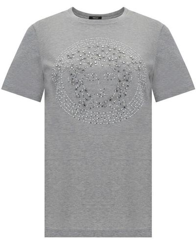 Versace T-shirts - Gray