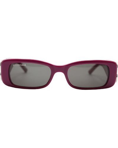 Balenciaga Dynasty Rectangle Sunglasses Accessories - Multicolor