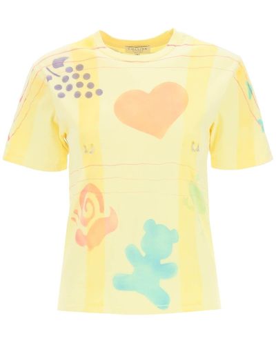 Collina Strada Pierced T-shirt - Multicolor