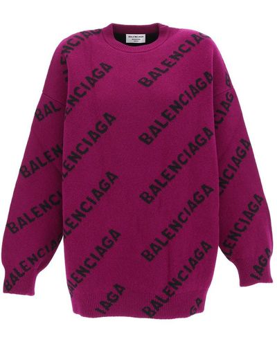 Balenciaga Knitwear - Purple