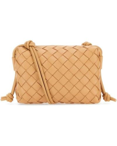 Bottega Veneta Shoulder Bags - Natural