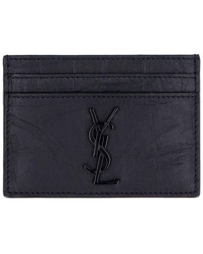 Saint Laurent Small Leather Goods - Blue