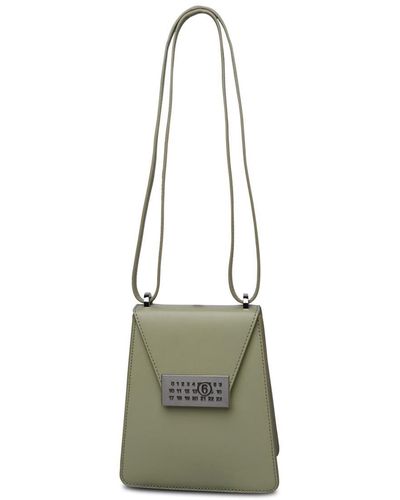 MM6 by Maison Martin Margiela Flap Bag - Green