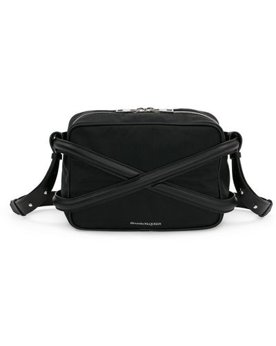 Alexander McQueen Harness Camera Bag - Black