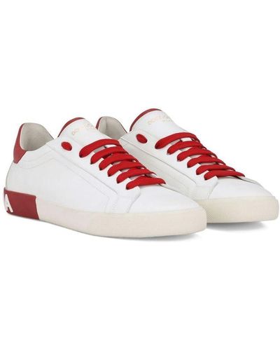 Dolce & Gabbana Sneakers Shoes - Red
