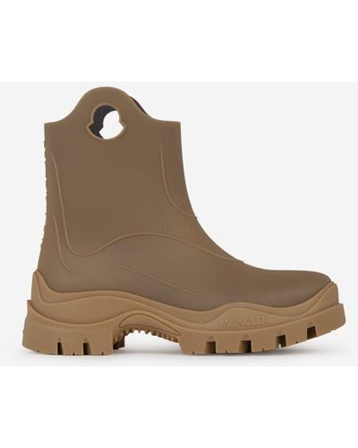 Moncler Misty Rain Boots - Brown